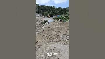 New granite quarry use our double blade block cutting machine mining #stonemachine