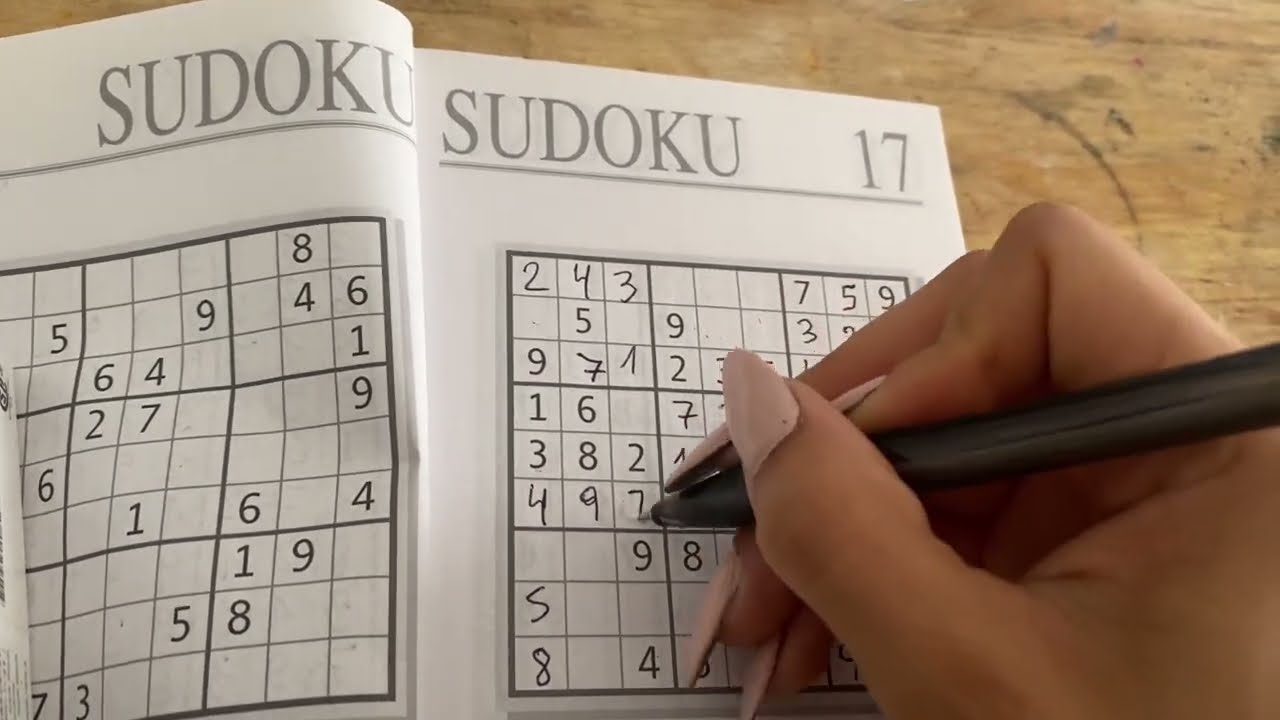 SUDOKU NIVEL EXPERTO - asmr