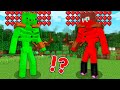 Jj and mikey became skeletons mutants in minecraft challenge by maizen