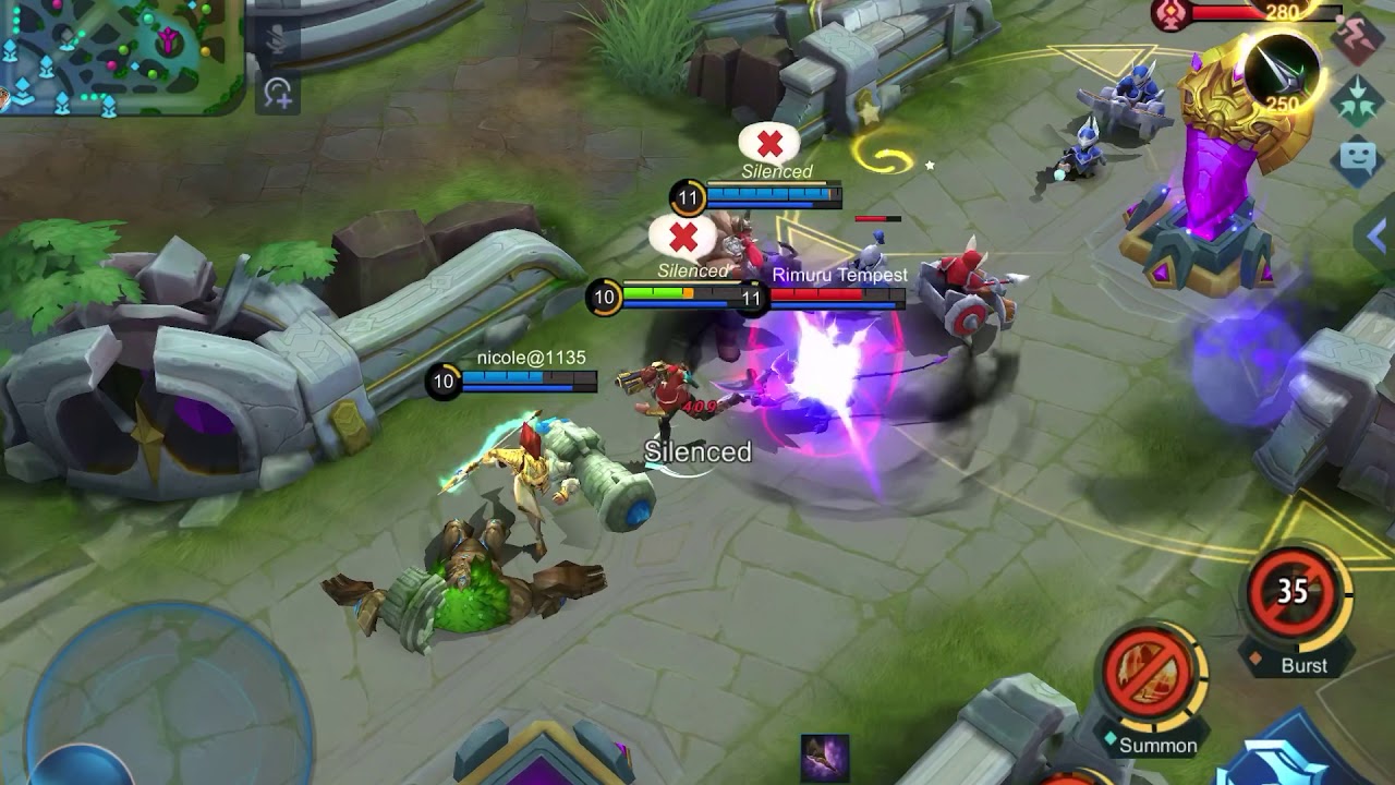 I played Played Mobile legends intense match.... - YouTube