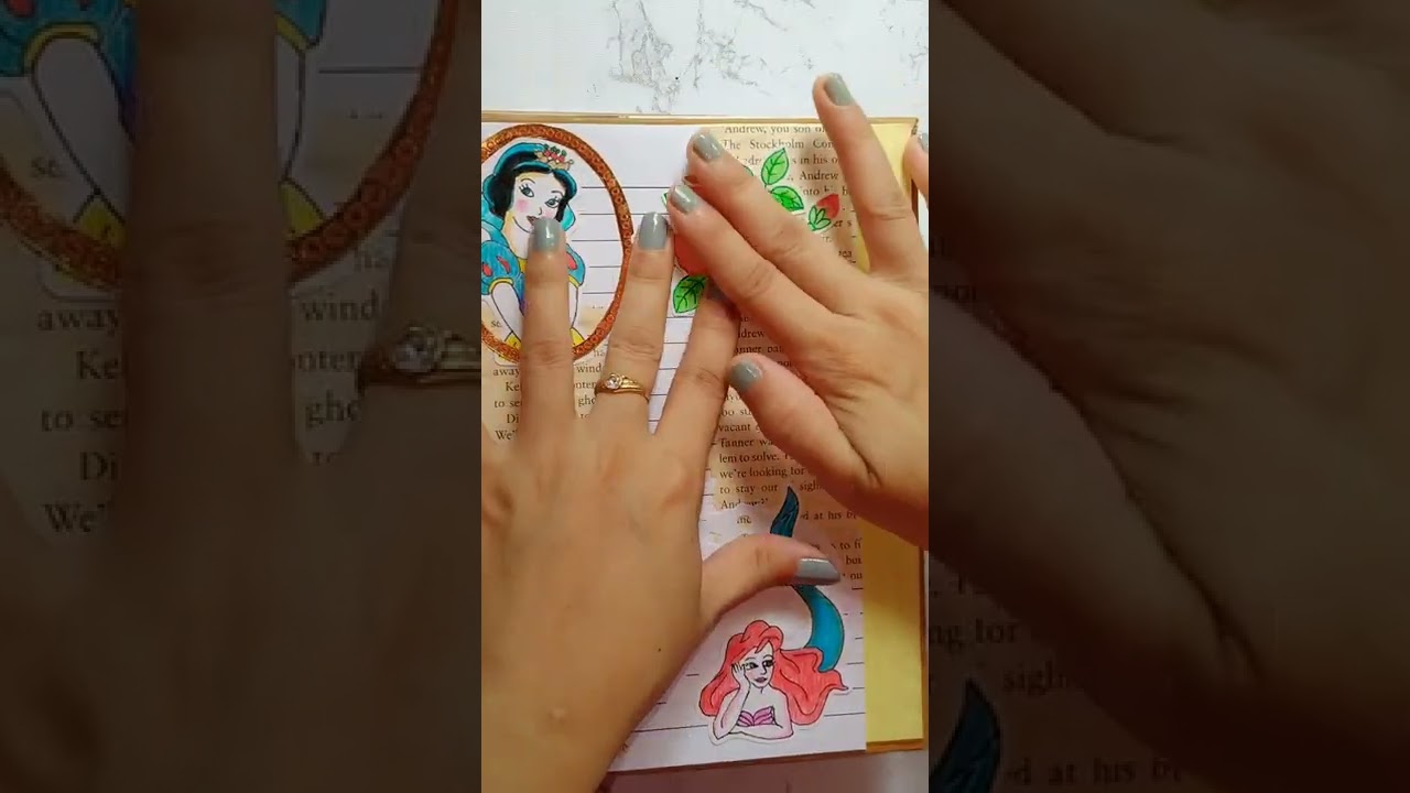 Scrapbooking with DIY Supplies 65| Princess 👸 