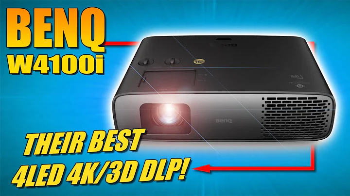 GREAT! Benq W4100i 4LED DLP 4K / 3D Home Theater Projector