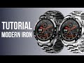 Tutorial smartwatch de luxo original  modern iron santo stilo