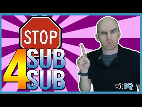 Sub4Sub is a TERRIBLE YouTube Strategy! How to Get Subscribers The Right Way