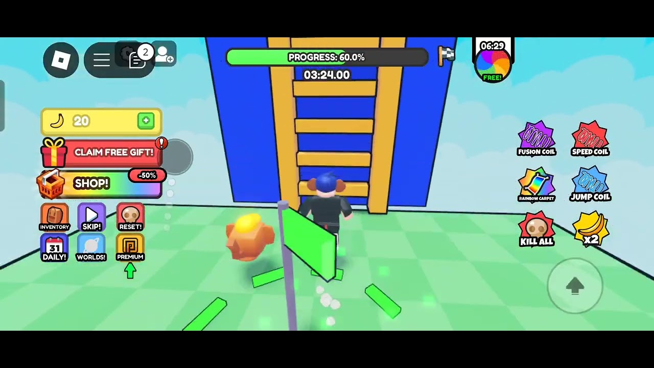 monkey obby in roblox - YouTube