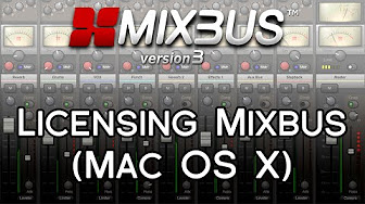 The Mixbus User's Manual Series - YouTube