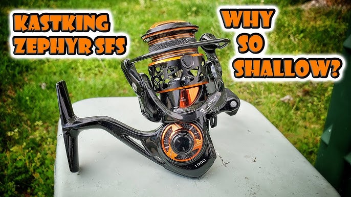 On The Water Review of the KastKing Zephyr Spinning Reel 