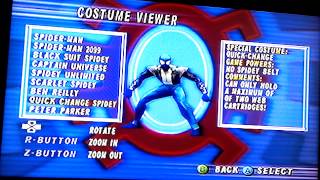 Let's Play Spiderman 64 (N64) Extras: Cheat Codes