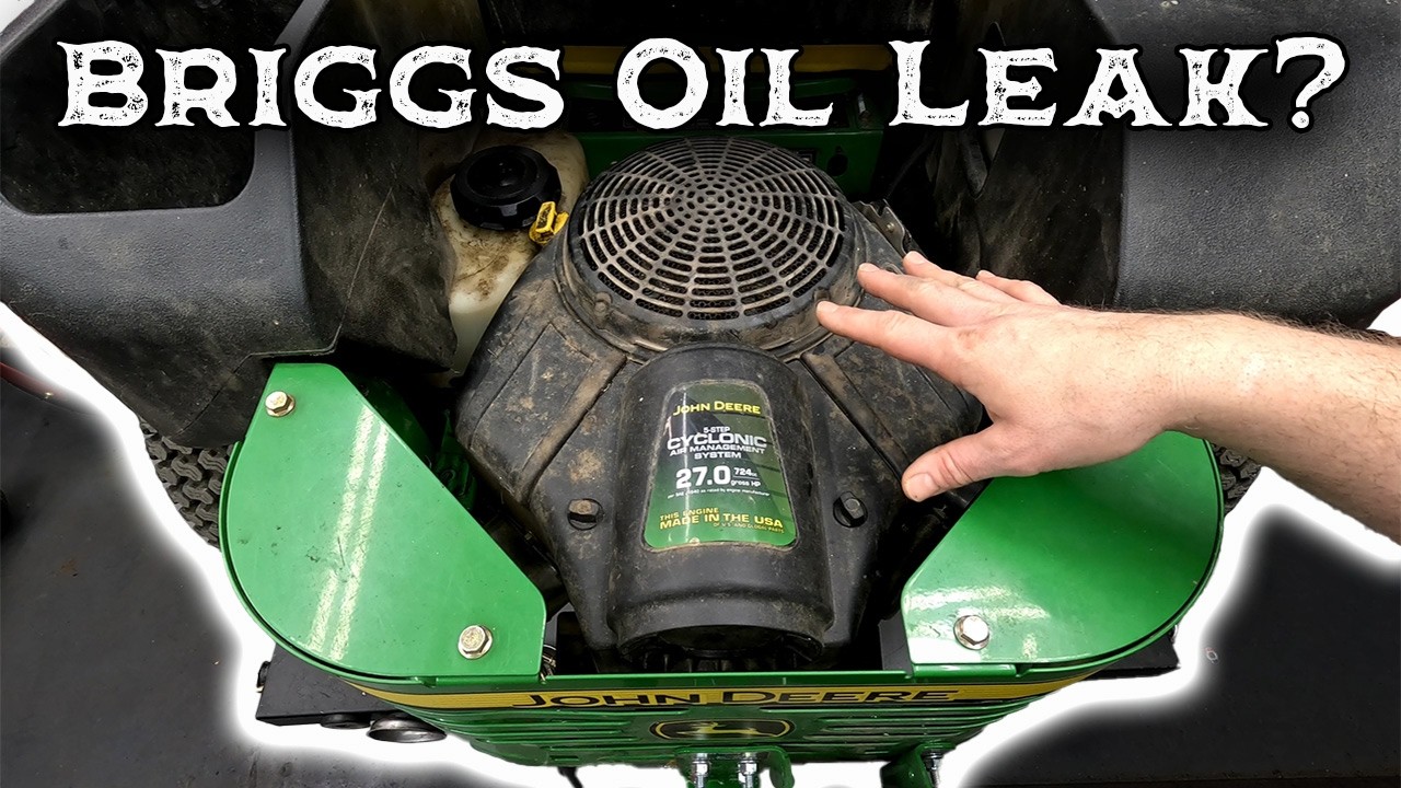 Briggs & Stratton V Twin Leaking Oil? UV Dye Finds the REAL Leak (Full Repair Walkthrough)