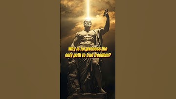 Why is forgiveness the only path to true freedom?