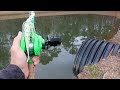 Catching ENORMOUS Bass While Bank Fishing (RECORD DAY)