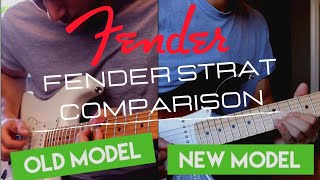 The new Fender Player Series vs. the old Fender Mexican Standard ("Slow Dancing In A Burning Room")