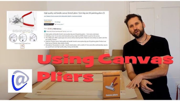This is Why Canvas Pliers Will Make Your Life Easier! 