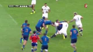 LE SUBLIME ESSAI DE Yoann HUGET FACE A L'ANGLETERRE! 2015