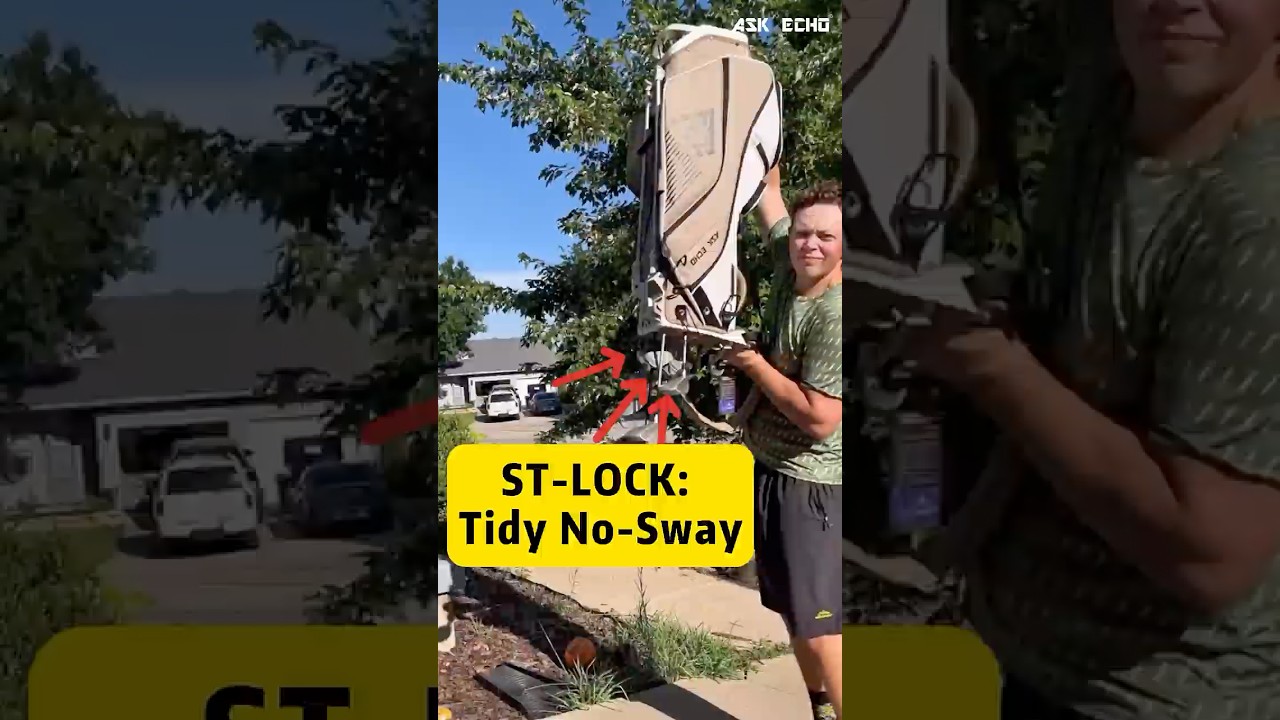 👉 How Are These Clubs Not Moving! 😳| ST-LOCK Golf Bag Test 
