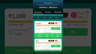 💥 Winzo Fantasy League Pe Rank 1 Kaise Kare Live Proof | How To Rank 1 Winzo #shorts | Winzo App screenshot 5