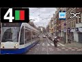 🚊 GVB Amsterdam Tramlijn 4 Cabinerit Station RAI - Centraal Station Driver's view POV