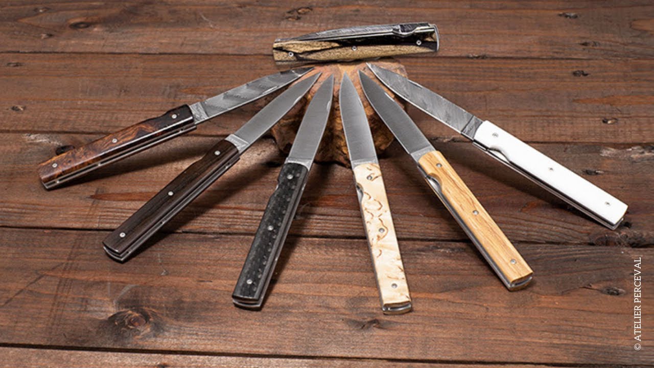 Fabrication de couteaux haut de gamme et Made In France : direction l’Atelier Perceval (Puy de Dôme)