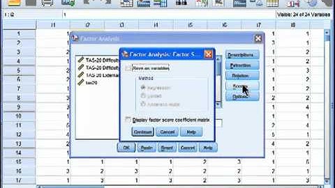 Factor Analysis   SPSS part 3