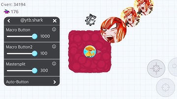 UPDATE 2.28.9 MACRO MOD 🦈  FOR IOS & SMOOTH AGAR.IO WITH ZOOM AND FAST MACRO BUTTON - XELAHOT