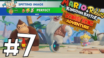 Mario+Rabbids Kingdom Battle: Donkey Kong Adventure | World 2-1 The Reef: Spitting Image