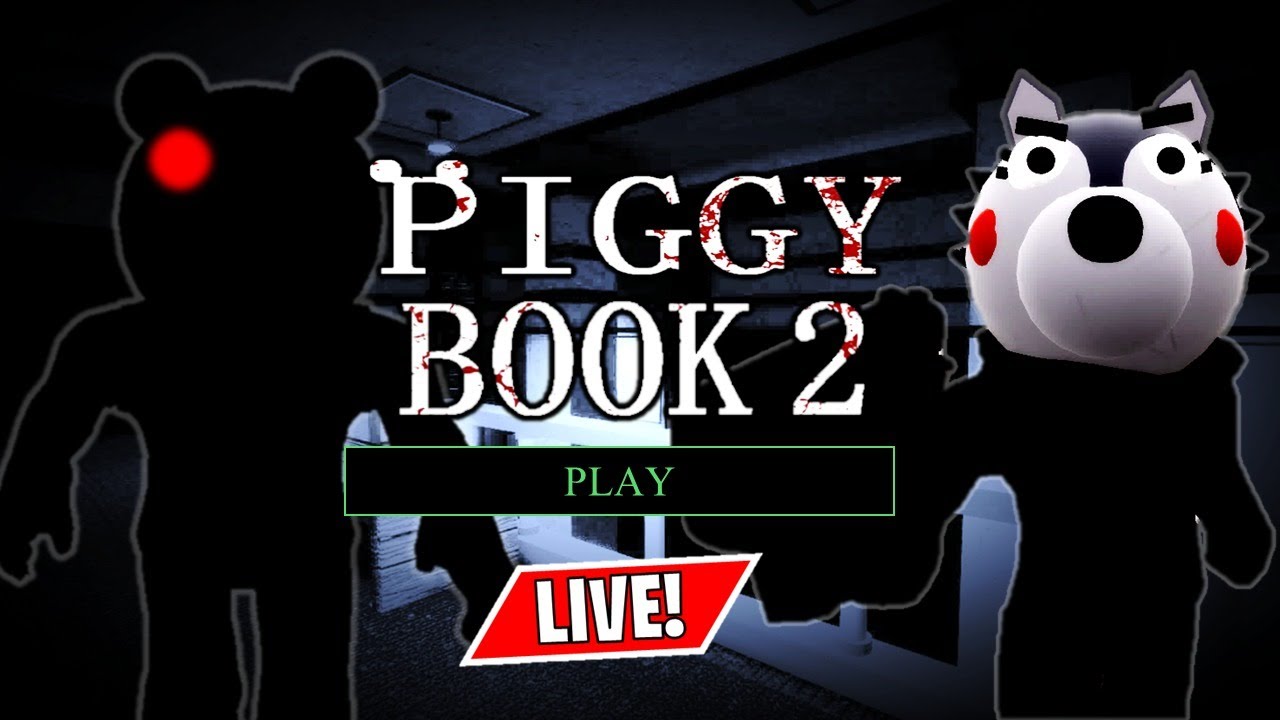 Roblox Piggy Book 2 Live New Roblox Piggy 2 Update And Challenges Megasquad Roblox Live Youtube - oof roblox activity book