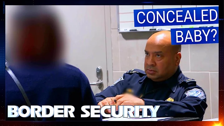 Officer Busts Traveller’s Concealed Pregnancy Plan | S1 Ep 21 | Border Security America
