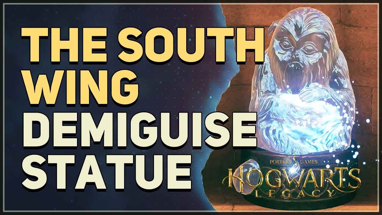 The South Wing Demiguise Statue Location Hogwarts Legacy YouTube