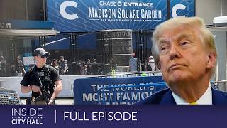 Celebrity LIVE: Security around MSG tightened with Trump set to attend NBA Finals | Inside City Hall Wealth