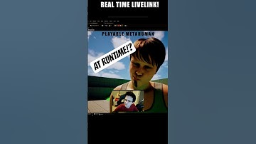 Realtime Face on a Playable Metahuman! with webcam Unreal Engine 5.7 #ue5 #animation #mocap