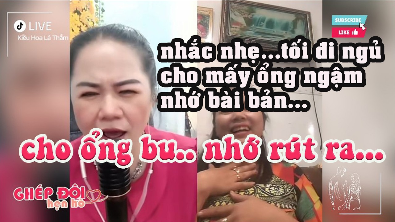 Thắm ghép đôi. Cho mấy ổng bu nhớ rút ra đàng hoàng