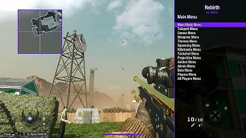 REBIRTH MOD MENU PS3 DEX ONLY + FREE PS3