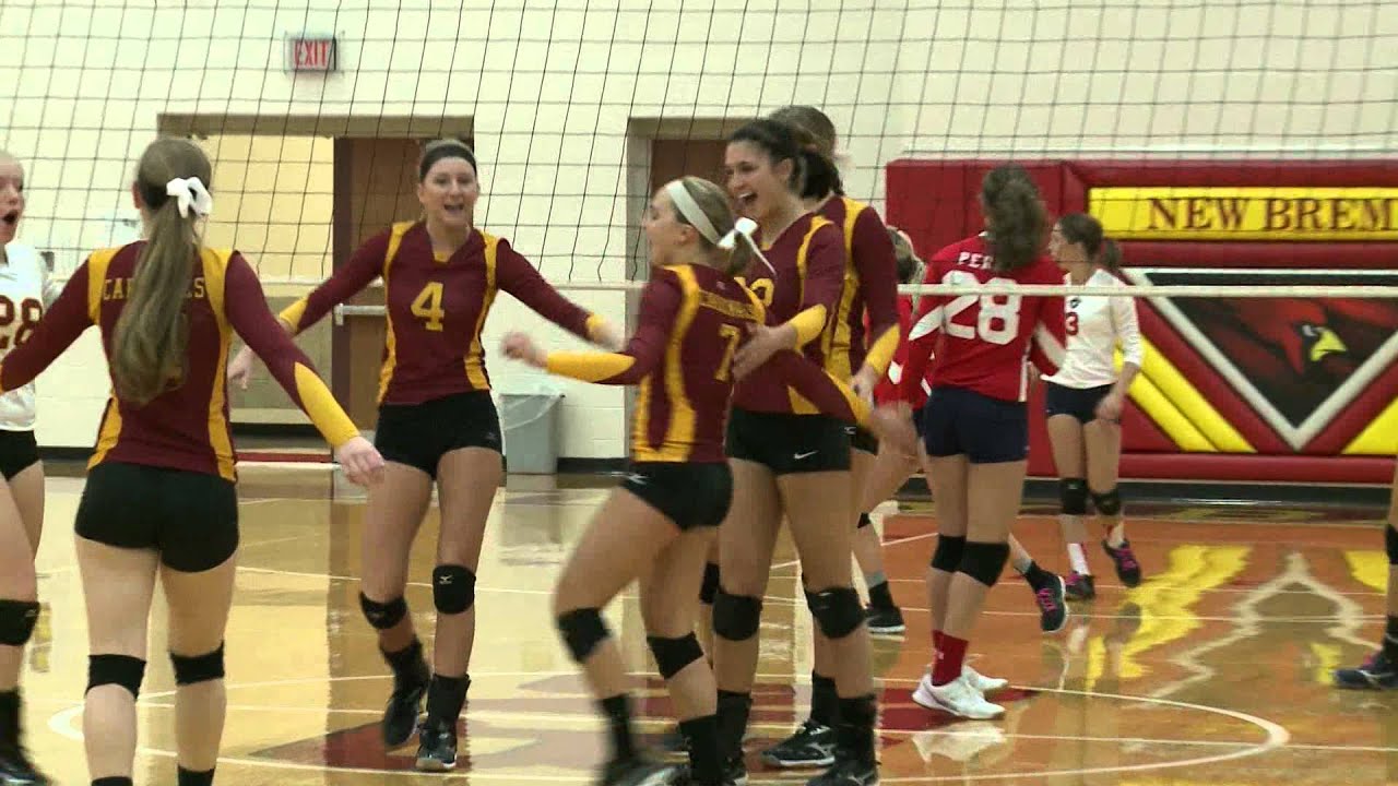 Perry vs New Bremen Volleyball YouTube
