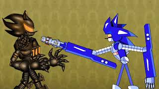 Furnance vs mecha sonic dc2 test animation