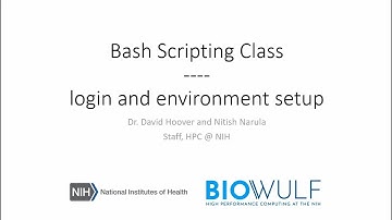 Bash Scripting Class: Login