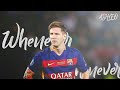 Lionel Messi • Whenever whenever by shakira • Rare dribbling skills and goals • 2018