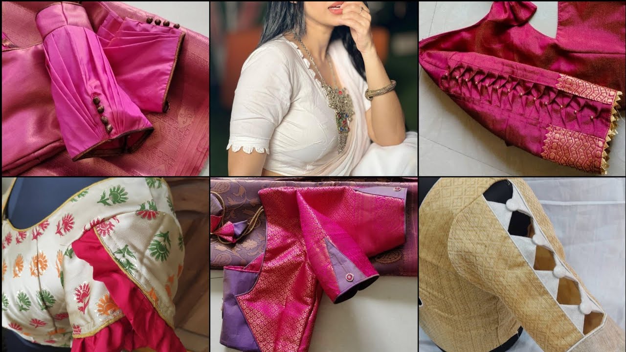 New Blouse Design||Sleeve Design Saree||Blouse Hand Designs||Blouse Sleeves  Design||Blouse Ka Design - YouTube