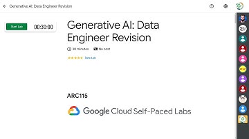Generative AI: Data Engineer Revision | ARC115 | Arcade | April | 2024 | #qwiklabs | #ARC115