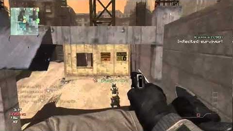 COD MW3 - Random Throwing Knife, INFECTED!!!
