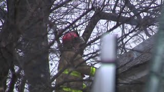 Shed fire damages 2 homes on West Side
