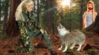 БАРБИ В ЛЕСУ НА КУРСАХ МОЛОДОГО БОЙЦА. Подарок на 23 февраля. Часть 2 БАРБИ В ЛЕСУ НА КУРСАХ МОЛОДОГО БОЙЦА. Подарок на 23 февраля. Часть 2