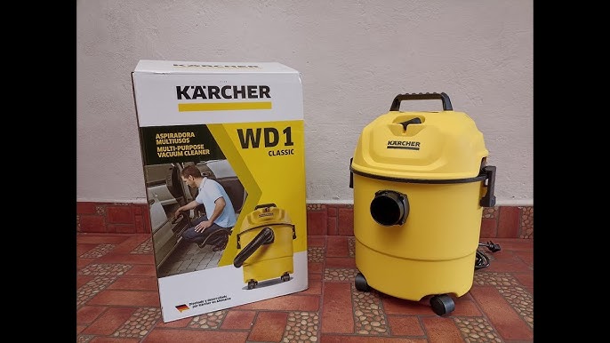 Karcher WD3 P Aspiradora Sopladora. Seco y húmedo. Control de