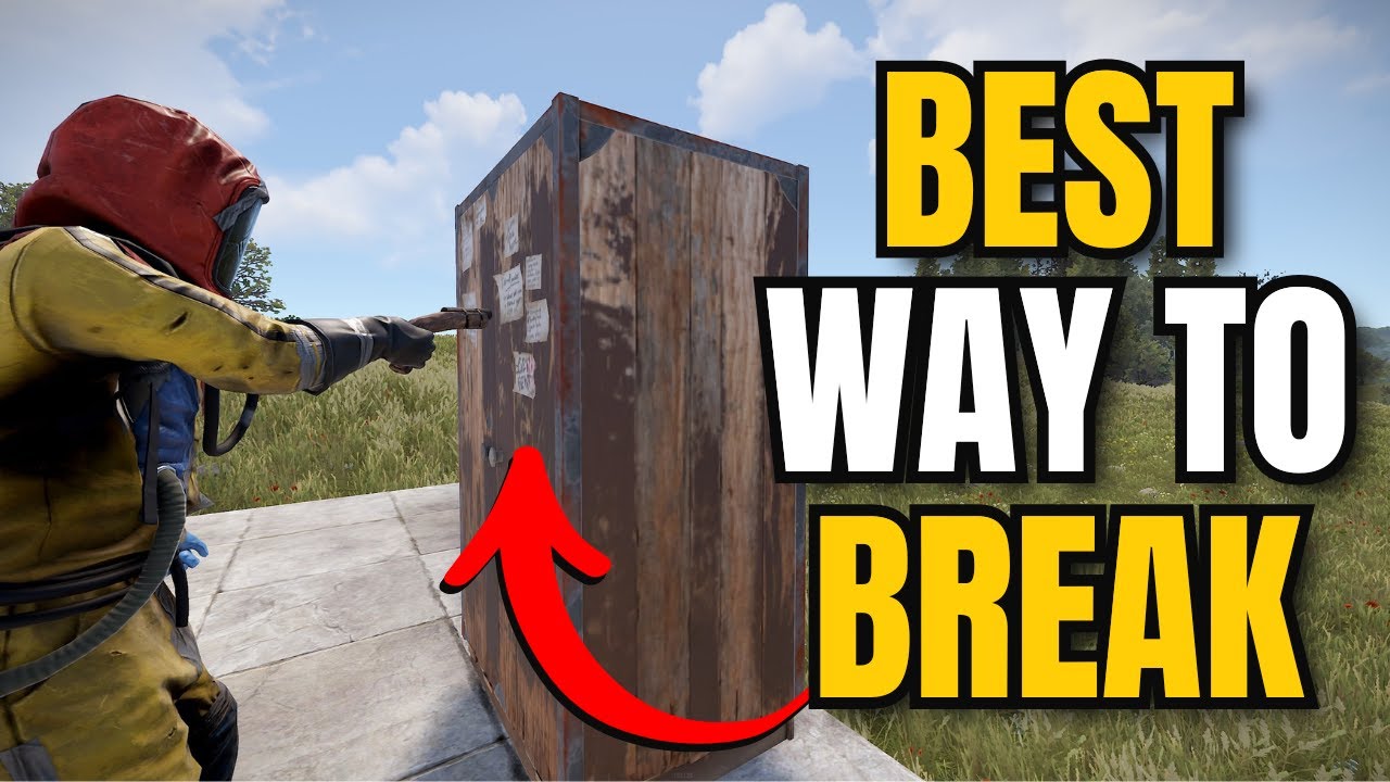 How To Break Tool Cupboard In Rust | Fastest And Cheapest TC ...