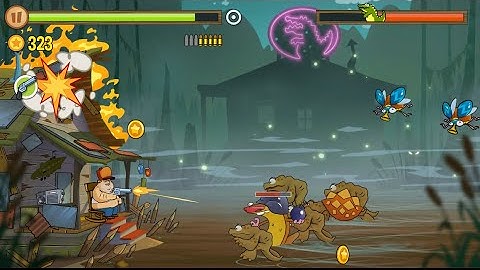 Swamp Attack: Challenge 31: iOS Gameplay