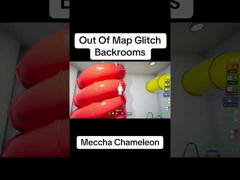 Meccha Chameleon Out Of Map Glitch Backrooms #mecchachameleon #mecchachameleonglitch #fyp