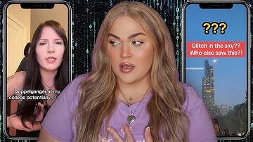 20 Glitch in the Matrix TikToks that BROKE Our Reality... The Scary Side of TikTok