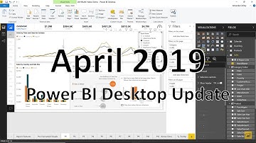 Power BI Desktop Update - April 2019