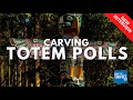 Fascinating Totem Poll Carving 