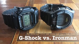 Clash of the Plastic Titans: Casio GShock vs. Timex Ironman Triathlon