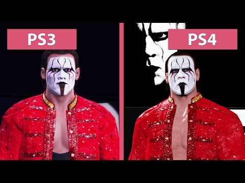 WWE 2K16 – PS3 vs. PS4 Graphics Comparison [FullHD][60fps]